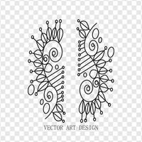 Vector art template