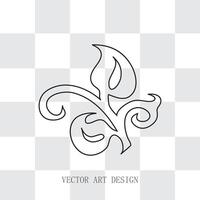 vector Arte modelo