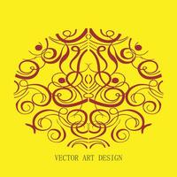 Vector art template