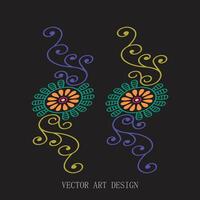 Vector art template