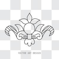 Vector art template