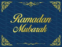 Ramadan Celebration Template vector