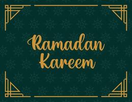 Ramadan Celebration Template vector