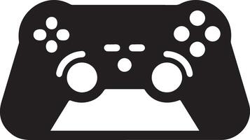 minimal Game console icon symbol, flat illustration, white background 10 vector