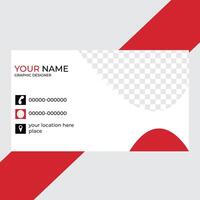 Business Card template vector