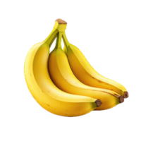 ai genererad banan transparent png