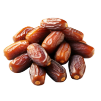 AI generated Concept of sweet and tasty food - dates, isolated on Transparent background png