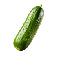 ai gerado pepino transparente fundo png