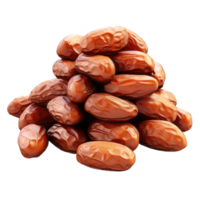 AI generated Concept of sweet and tasty food - dates, isolated on Transparent background png