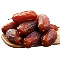 AI generated Concept of sweet and tasty food - dates, isolated on Transparent background png