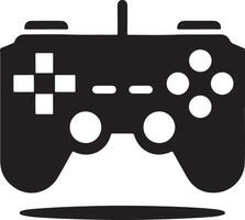 minimal Game console icon symbol, flat illustration, white background 8 vector