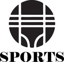 deporte logo vector negro color 10