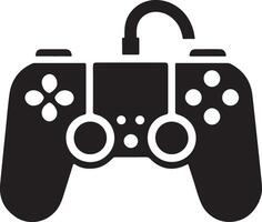 minimal Game console icon symbol, flat illustration, white background 3 vector