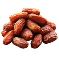 AI generated Concept of sweet and tasty food - dates, isolated on Transparent background png