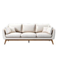 AI generated Sofa On Transparent Background png