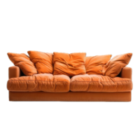 AI generated Sofa On Transparent Background png