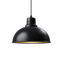 AI generated modern ceiling light on Transparent Background PNG