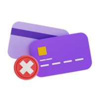 3d rendering remove card icon png