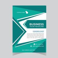 Background Business Book Cover Design Template vector