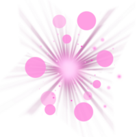 pink light burst explosion effect png