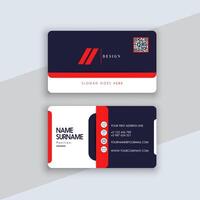 Professional Business Card Template vector