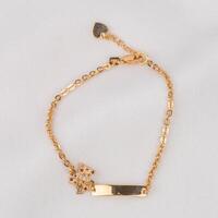 The latest beautiful modern gold bracelet jewelry photo