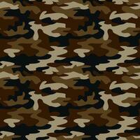 Vector seamless pattern of military camouflage. Texture for design and print. Army forest hide. Khaki green brown. for soldiers and hunting. Gray for soldiers, hunting. Hide in the forest.