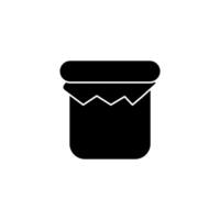 jam concept line icon. Simple element illustration. jam concept outline symbol design. vector