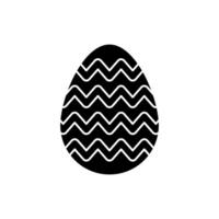 Easter eggs concept line icon. Simple element illustration. Easter eggs concept outline symbol design. vector
