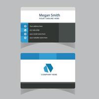 Business cards and Modern Creative and Clean template vector