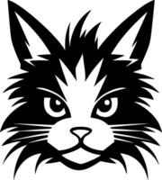 gato, minimalista y sencillo silueta - vector ilustración