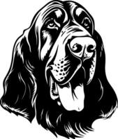 Bloodhound - High Quality Vector Logo - Vector illustration ideal for T-shirt graphic