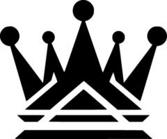 Crown - Minimalist and Flat Logo - Vector illustration