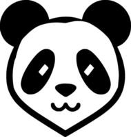 Panda - High Quality Vector Logo - Vector illustration ideal for T-shirt graphic