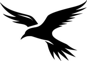 petrel - minimalista y plano logo - vector ilustración