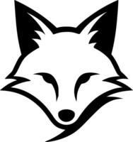 Fox, Minimalist and Simple Silhouette - Vector illustration