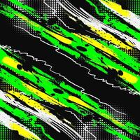 Abstract Grunge Brush Background with Halftone Effect. Sport Background with Brush Style. Texture Elements vector
