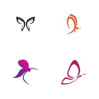 logo and symbol butterfly vector