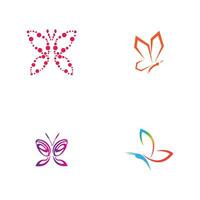 logo and symbol butterfly vector