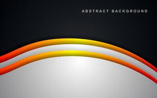 overlapping curve background with space for text and message modern artwork website design vector