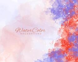 Abstract splashed watercolor background. Design for your cover, date, postcard, banner, logo. vector