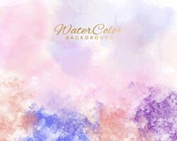 Abstract splashed watercolor background. Design for your cover, date, postcard, banner, logo. vector