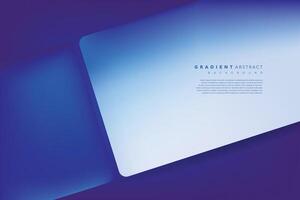 blue gradient abstract background banner with modern and geometric shapes. vector