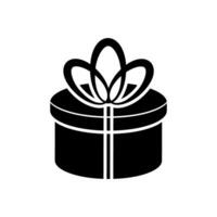 regalo icono vector. presente ilustración signo. cumpleaños símbolo. rebaja logo. vector