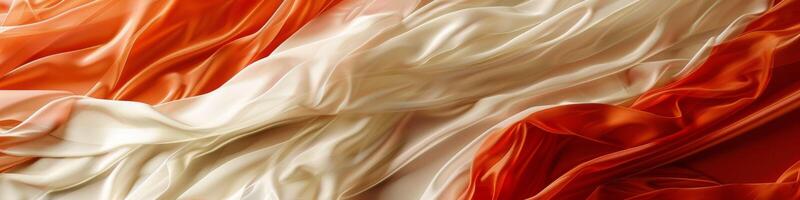 AI generated Silk dress fabric texture showcases luxury and fashion with elegance and smooth flowing material photo