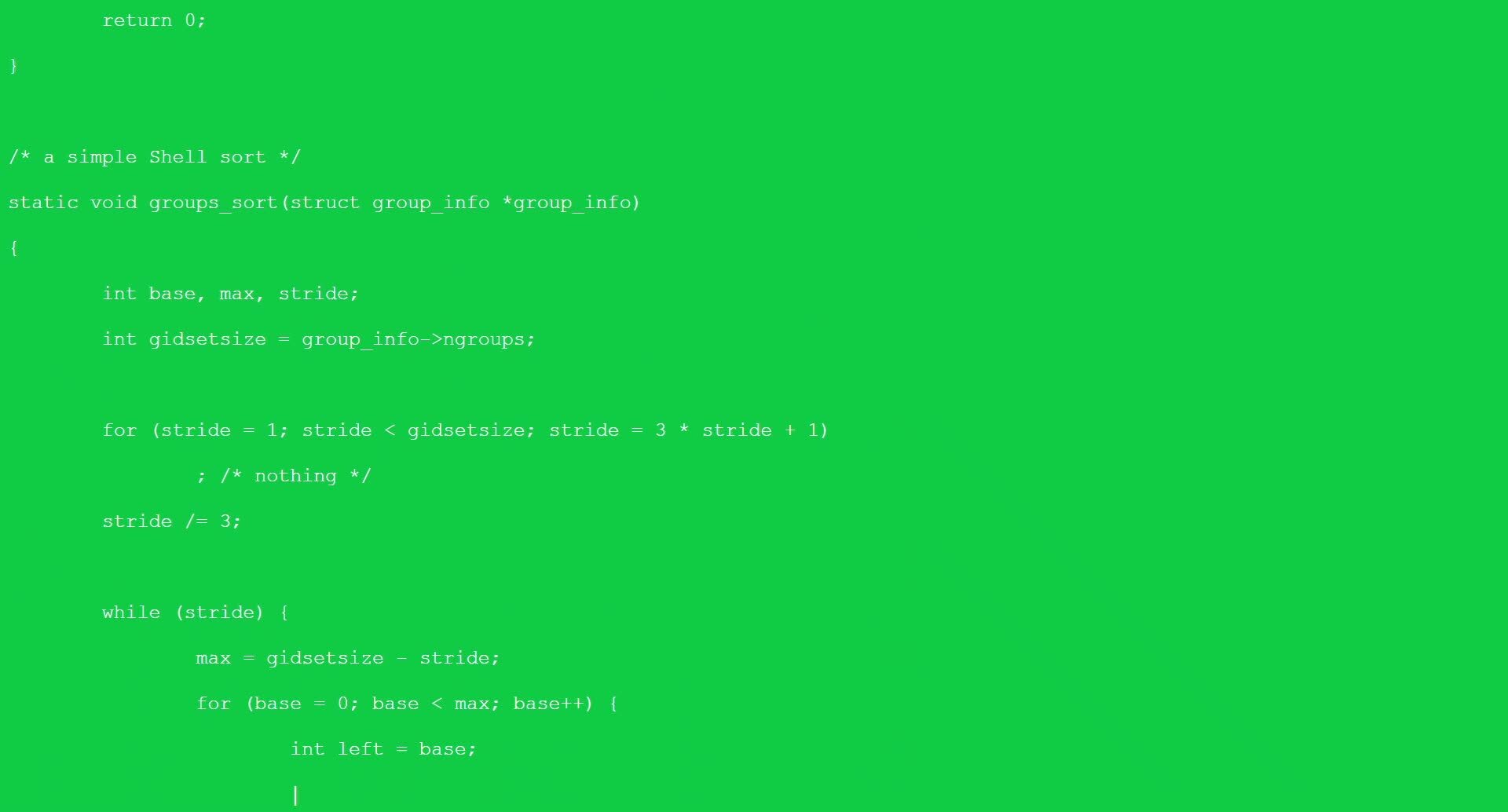 Coding, programming code typing animation on green screen background ...
