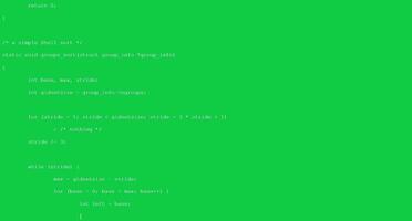 Coding, programming code typing animation on green screen background video