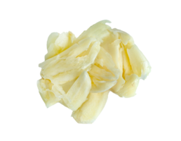 chopped peeled garlic isolated on white background png