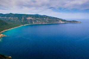 the coastline of collo algeria photo