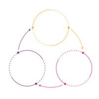 infografía con 3 pasos, proceso u opciones. png